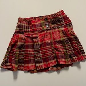 Gap plaid skort